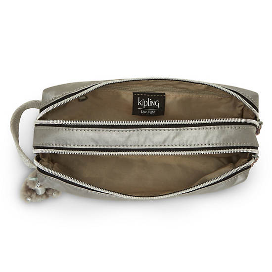 Kipling Garri Pouch Tassen Zilver | BE 1896MQ